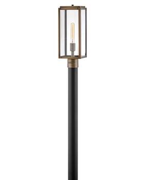 2591bu-ll Hinkley Lighting 2591-ll Max 1 Light 18-1/2 Inch Tall Post - Bronze