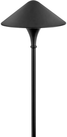 56100bk Hinkley Lighting 56100 Single Apex 120v Led Outdoor Landscape - Black