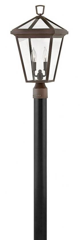 Hinkley Lighting 640665256109 - Alford Place 2 Light Medium Outdoor Post Or Pier Mount