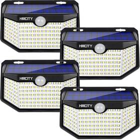 Hmcity 445013023067 Solar Lights Outdoor 120 Led With Reflector And 3 Lighting Modes Mo
