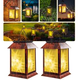 Hmkj20250102 Hmkjwy Solar Lanterns Outdoor Waterproof Upgraded Flashing Mode Lantern Outdoo