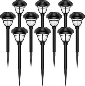Yn-sll01-bl Hnes Super Bright 2 In 1 Solar Lights Up To 12h 10 Pack - Scratch And Dent