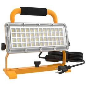 Fl-30w-gzd-mz3d Hodelvju 6500lm Led Work Light 500w Equivalent Flood With 10ft Cord Sw