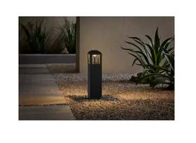 Ksz1501lm-01 Home Decorators Collection Ksz1501lm-01/mb Havenridge 150 Lumen 12 Inch Matte Black Led Outdoor Bollard Light