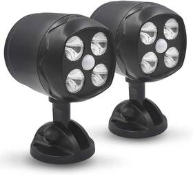 Ip65 Hotomely 763565134589 Sensor Light Battery Operated Waterproof Ultra Bright Motion Senso