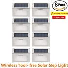 Howfine001 Howfine Pack Of Outdoor Stainless Steel Led Solar 712367641085