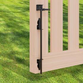 Hthooooome 445014425419 18 Inch Cane Bolt Gate Drop Rod Heavy Duty Latch Bolts For Wood Viny
