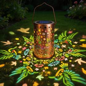 Huaketech Fn01 Colorful Hummingbird Solar Lanterns Outdoor Waterproof Hanging Lights F