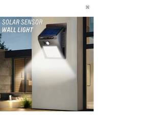 B1801 Huananlong 20-led Solar Motion Sensor Wall Light Outdoor Street And Decorative Lamp