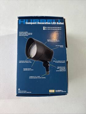 Bul-1l3k-u Hubbell Outdoor Lighting Compact Led Floodlight 21w 120v-277v 3000k
