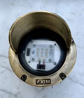Ltv768wf Hubbell - Kim Lighting Ltv768wf/9l3kuv Led Ltv768wf/3l3kuv 120/277 Volt Die Cast Brass In-grade