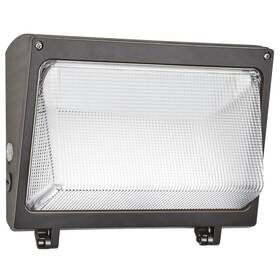 Ast-swp08m-120bbspsa1-br50 Hykolity 120w Led Wall Pack Light With Dusk-to-dawn Sensor Brown