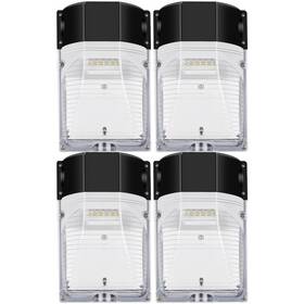 Klwpmn030-50k Hykolity Update 30w Led Wall Pack Light With Photocell 3450lm 5000k Daylight Dusk To