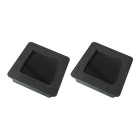Iayokocc 16304890172217 2pcs Battery Box Solar Lantern Light Replacement Top For Outdoor Hanging Lan