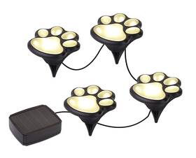 76746 Ideaworks Solar Powered Animal Paw Lights