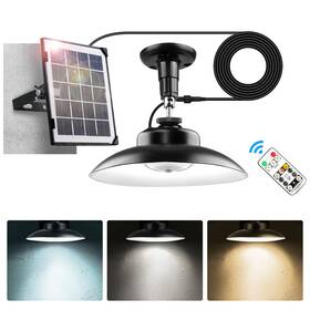 Ip55 Imountek 730056002818 Wall Mounted Solar Pendant Light With Remote Timer Waterproof