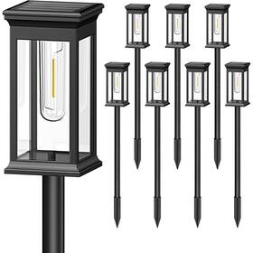 Imountek 737547592797 6pcs Solar Powered Stake Light Landscape Lamp Yard Outdoor Decors
