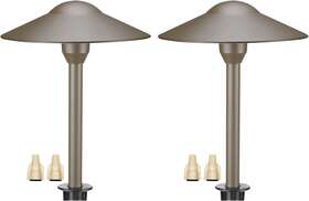 Pal0101-bzled2 Inc 2 Pack Landscape Pathway Lights Outdoor Light And Area Waterproof