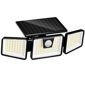 156b-1-1 Incx Solar Motion Sensor Lights Outdoor 3 Heads Security Powered 15