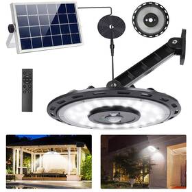 Ws154-fba Indarun Solar Shed Light With On/off Switch 3000lm 5 Modes Motion Sensor