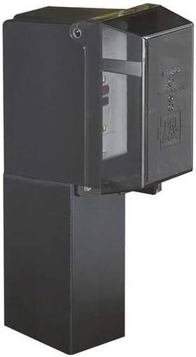 Gpd19b-1 Industries Gard-n-post Low-profile Outdoor Landscape Lighting Post Enclosure With