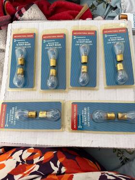 Cl871 Intermatic Lot 12 Bayonet Base 18w Light Bulbs 12v