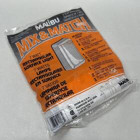 Ml60722 Intermatic Ml60772/ld622 Malibu Mix And Match Ld622 Rectangular Surface Light 4-watt Outdoor Lighti