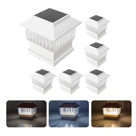 Il0126-06 Involux Modern Solar Post Cap Lights #2 Fits 4x4 5x5 50 Lumens With Three