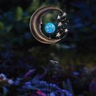 Ip32sed5uo General Solar Moon Garden Light Stake Outdoor Deco Night Walkway