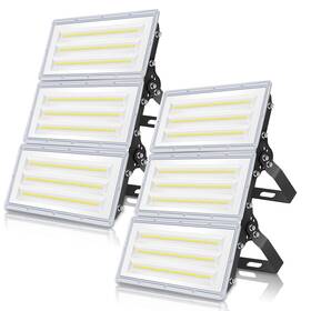 B0b1d1pb4r Iskydraw 300w Led Flood Light Outdoor 2 Pack 30000lm Stadium Lights Dayli