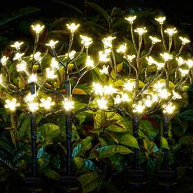 Iuee01210 Iueecen Solar Garden Lights Waterproof Sola Outdoor Decorative 4pack 80led So