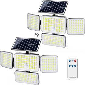 Jx-bd007e Jackyled Solar Lights For Outside 304 Led 8500k Motion Sensor Outdoor Light 4