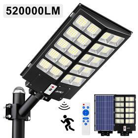 Jaynlt 445003016079 Solar Street Lights Outdoor 520000lm Security Flood Lamps With Mot