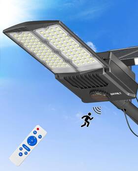 Y-8000w Jaynlt Solar Street Lights Outdoor 6500k Bright Parking Lot Co