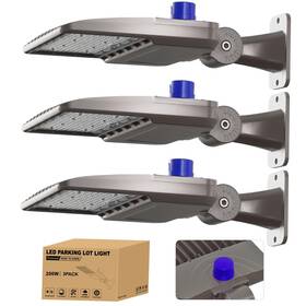 L2115-pl-200w-d Jc-lgl 3pack 200w Led Parking Lot Light 28000lm 5000k Lights Outdoo