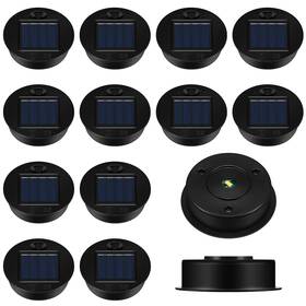 Gqe-jeyiour-56238 Jeyiour 12 Pack Solar Light Replacement Tops Parts Waterproof