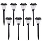Jjbh0020 Voona Solar Outdoor Pathway Lights Matt Black Stainless Steel Painted