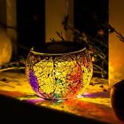 Jjbh0034 Voona Solar Mosaic Glass Table Lights Pack Waterproof Warm White