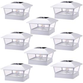 Jofios-tz12 Jofios Solar Post Cap Lights 0utdoor Bright Powered With Edison L