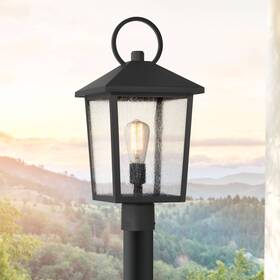 3a10067-m-p John Timberland Westmont 20 3/4 Inch High Sand Black Outdoor Post Light