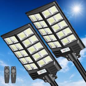 Joyeye 734227391664 Solar Street Light 5200w Outdoor High Lumens P
