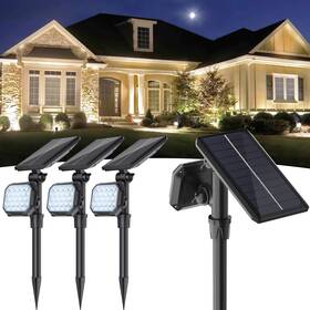 Xx-fxsd-w4 Jsot Solar Spot Lights Outdoor 700 Lumen Bright Garden Ip65 Wate