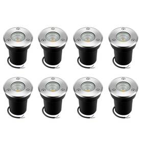 Ip67 Junview 431237565093 8pack Landscape Lights Led Well 6w 12v-24v Ground Waterpr