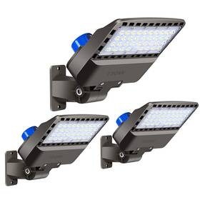 Ku293c Juyace 3 Pack 150w Led Parking Lot Light Dusk To Dawn 21000lm Super Bright S