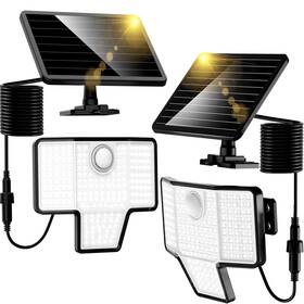 Sl-30 K Kasonic Solar Outdoor Lights 6500k Super Bright Motion Sensor 2000lm