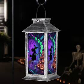 Hw15 Kaakuuki Halloween Decorations Outdoor Solar Lanterns Hanging Ghosts Lantern Par