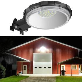 100w Karjoefar 086291076832 Led Barn Light Dusk To Dawn Outdoor Lighting With 10000lm 5000k Dayligh