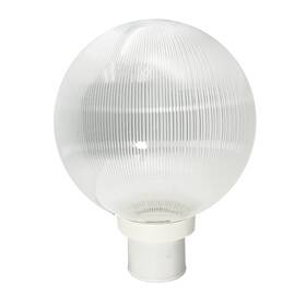 Kastlite 704260074428 Lamp Post Globe Combo Lighting Fixture 10 Prismatic Acrylic Lens With