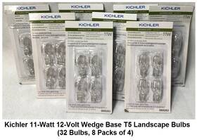 0805263 Kichler 11-watt 12-volt Wedge Base T5 Landscape Bulbs 32 8 Packs Of 4