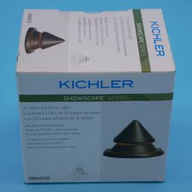 0884510 Kichler 2-watt Olde Bronze Showscape Series Hardwired Led Step Light #0884510